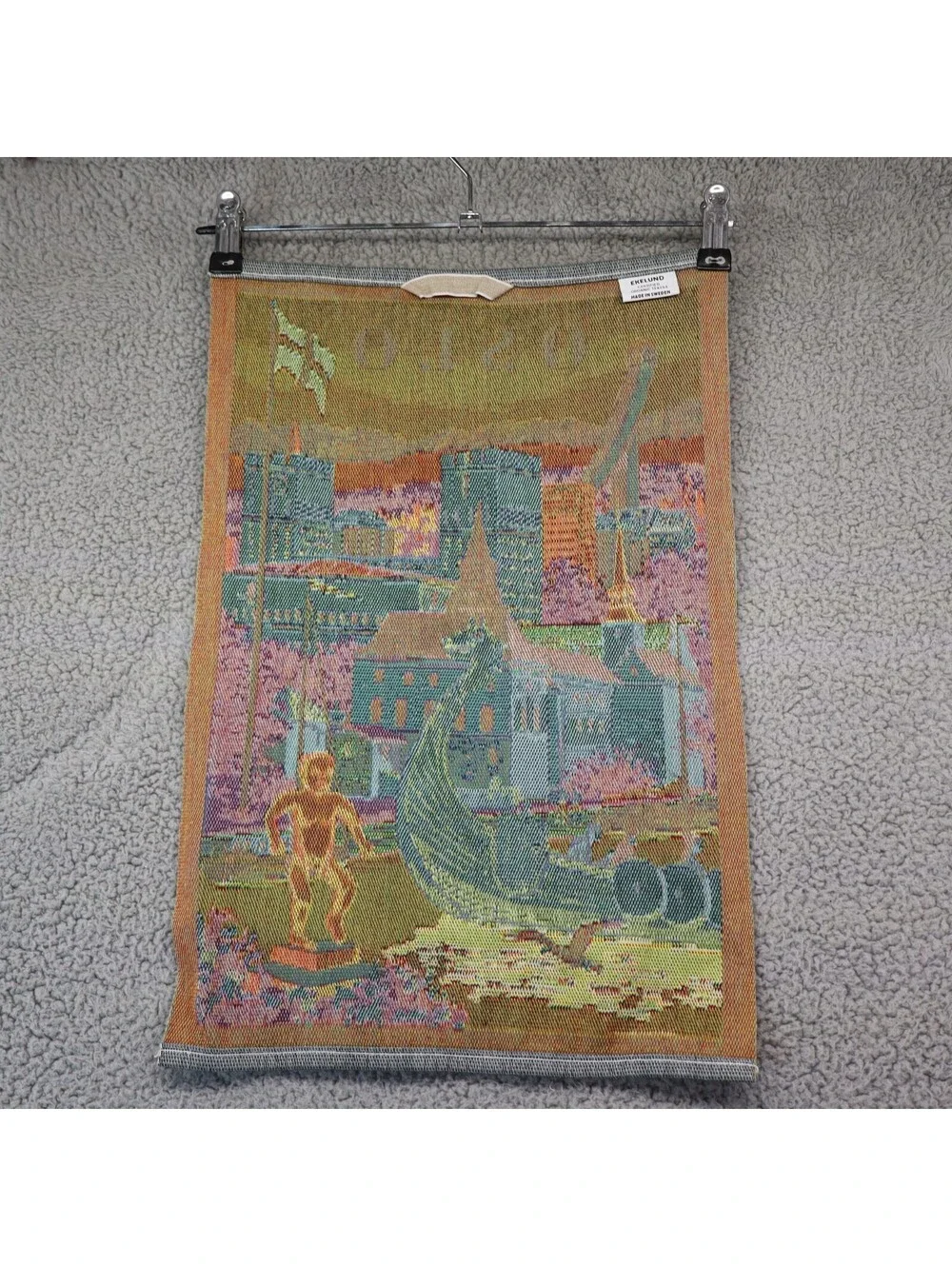 Ekelund Kitchen Towel Tapestry Oslo City Organic 19 x 13